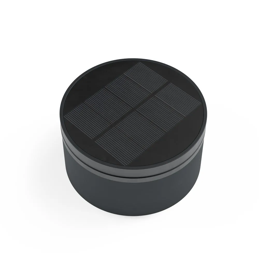 LED solar de rezervă TOP SolarCentre London USB antracit SC2330