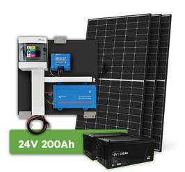 Sistem solar tip insulă Victron 24V 1200VA 1230Wp 200Ah