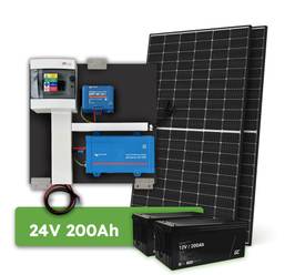 Sistem solar tip insulă Victron 24V 1200VA 820Wp 200Ah