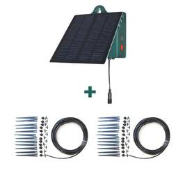 Sistem solar automat de irigare SOL-C24L cu set de accesorii 15T-12D (24 picurătoare)