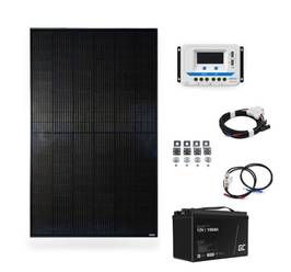 Sistem solar tip insulă 12V 240Wp 100Ah