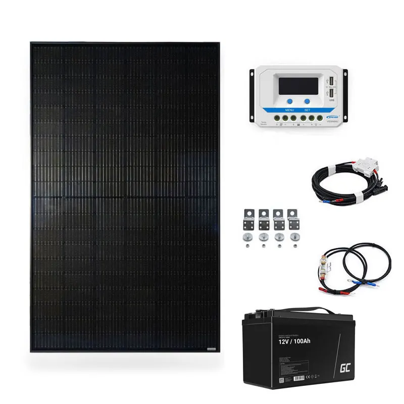 Sistem solar tip insulă 12V 240Wp 100Ah