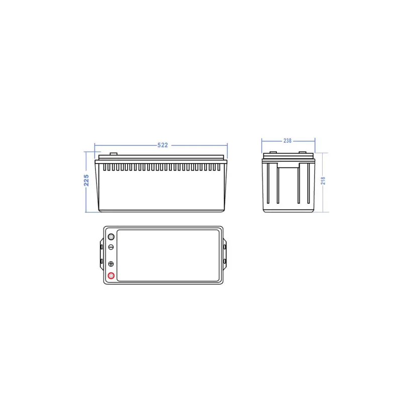 Acumulator fără întreținere Green Cell AGM33 12V 200Ah VRLA